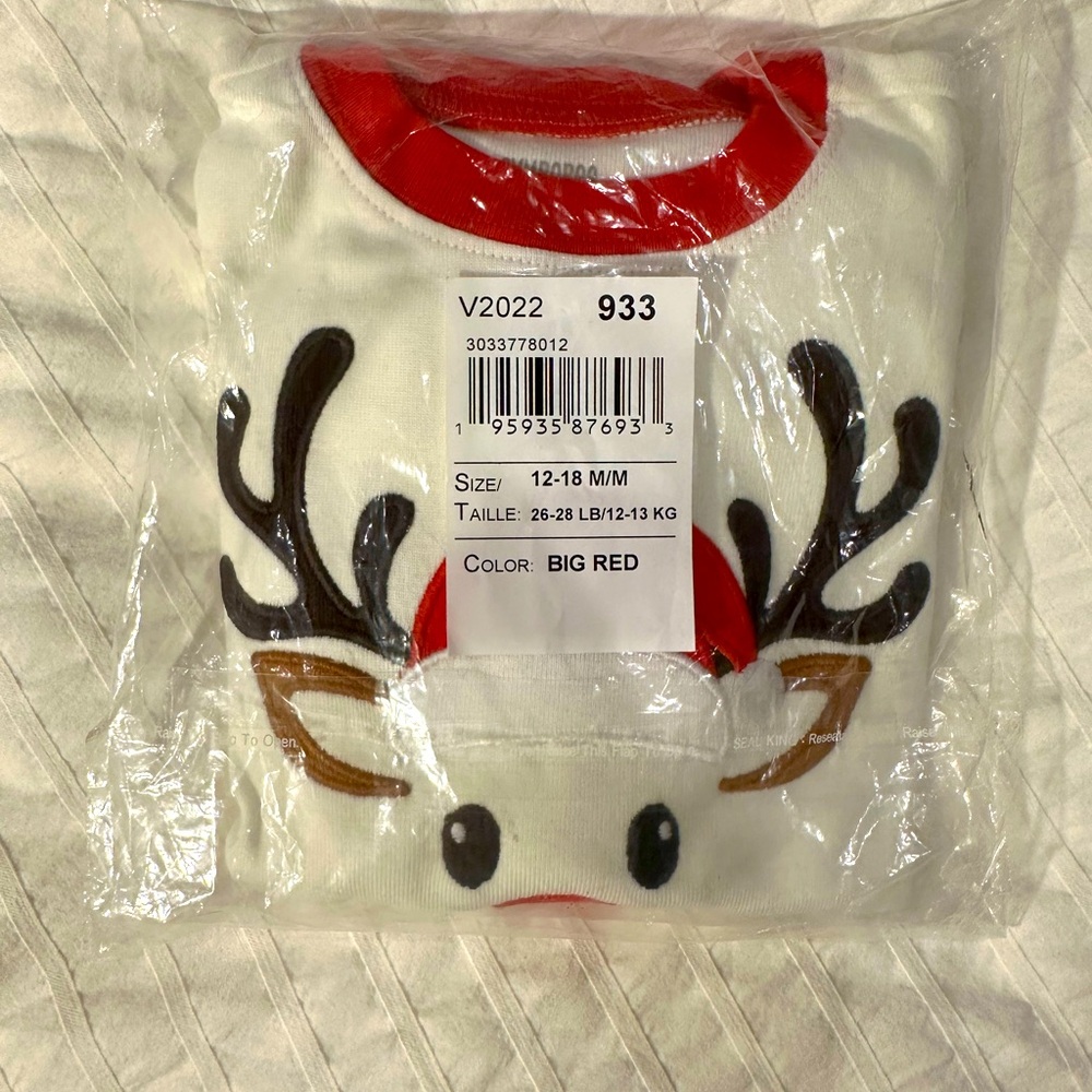 NWT Gymboree reindeer pajamas